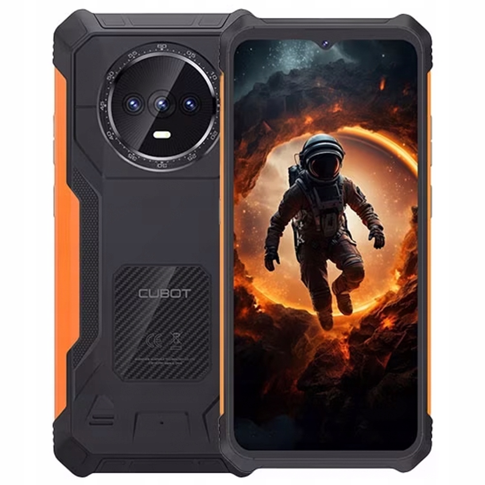 Cubot King Kong Es 6/128GB oranžová/čierna