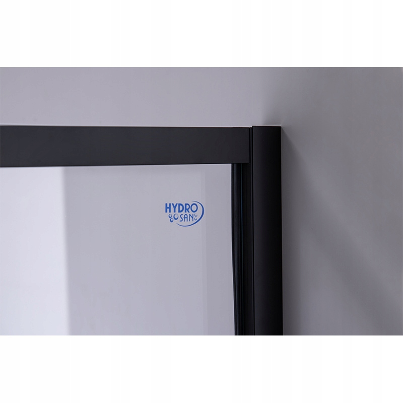 DRZWI PRYSZNICOWE SH08B CZARNE 90 CM 6 MM Typ drzwi uchylne