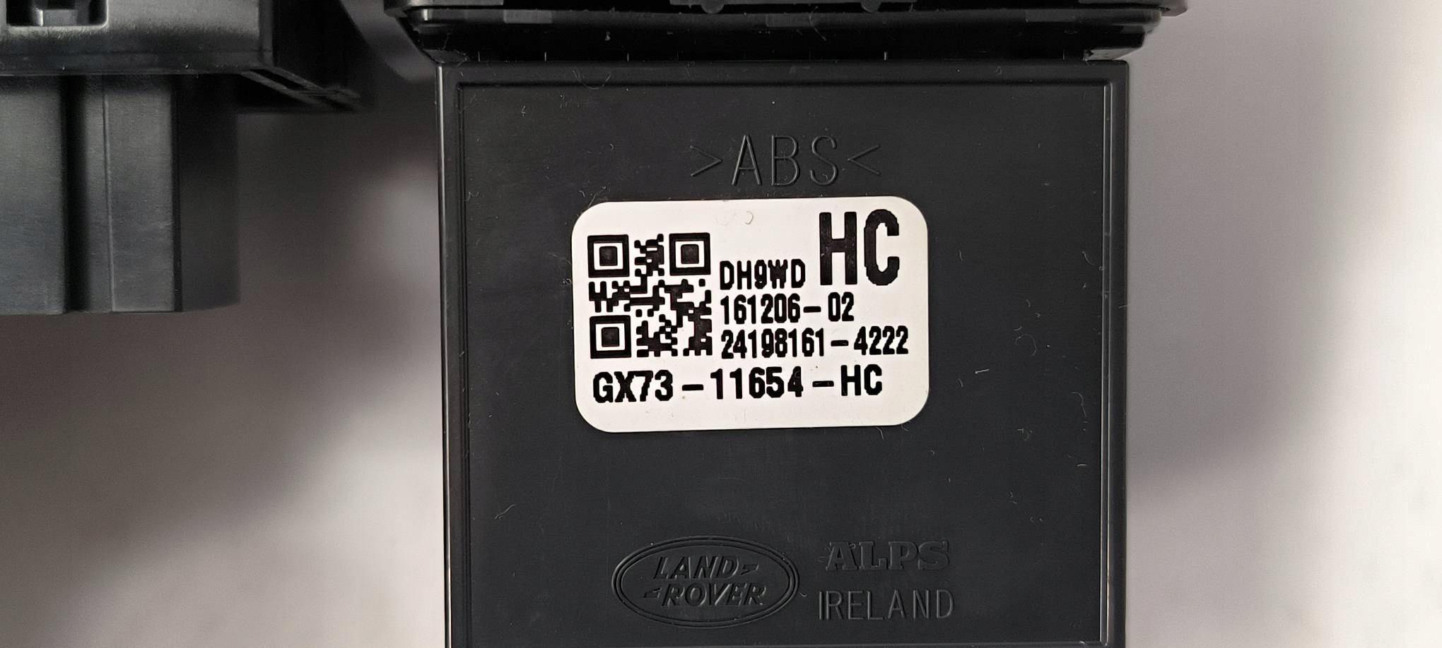 button PANEL GX73-11654-HC JAGUAR XE X760 2.0 D