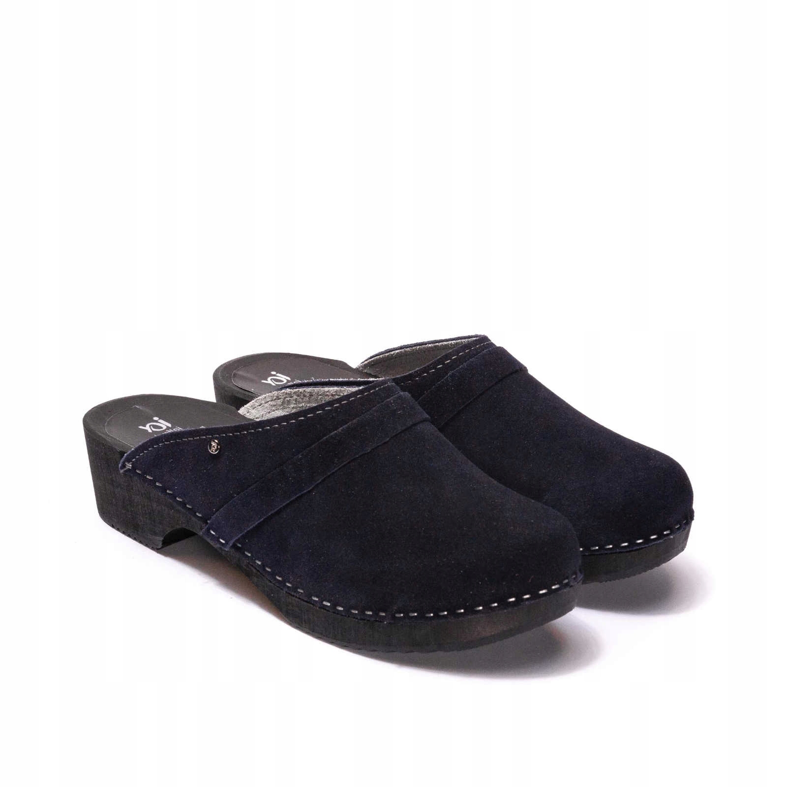 

Drewniaki chodaki skórzane damskie Clarens r.39