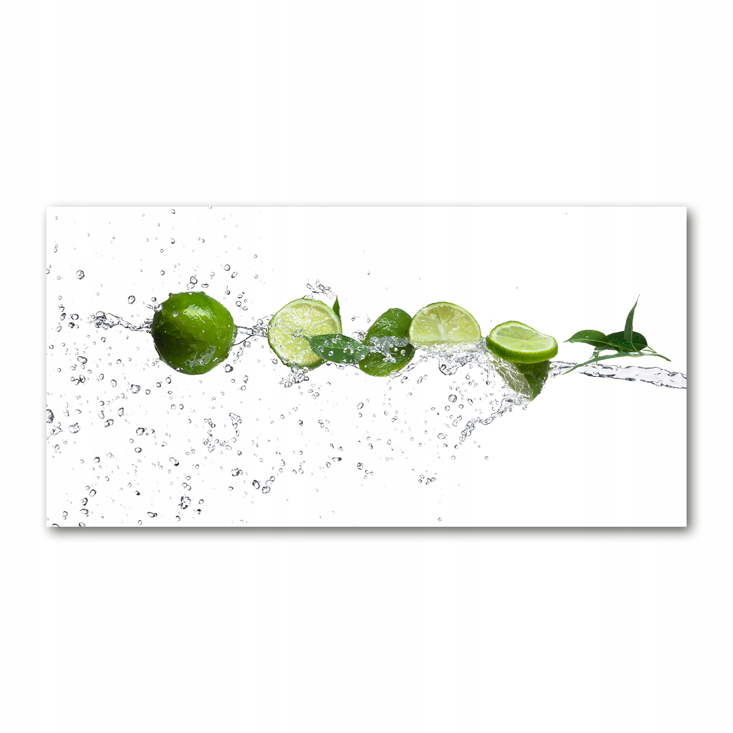 

Foto-obraz akryl Limonka i woda zdjęcie 140x70 cm