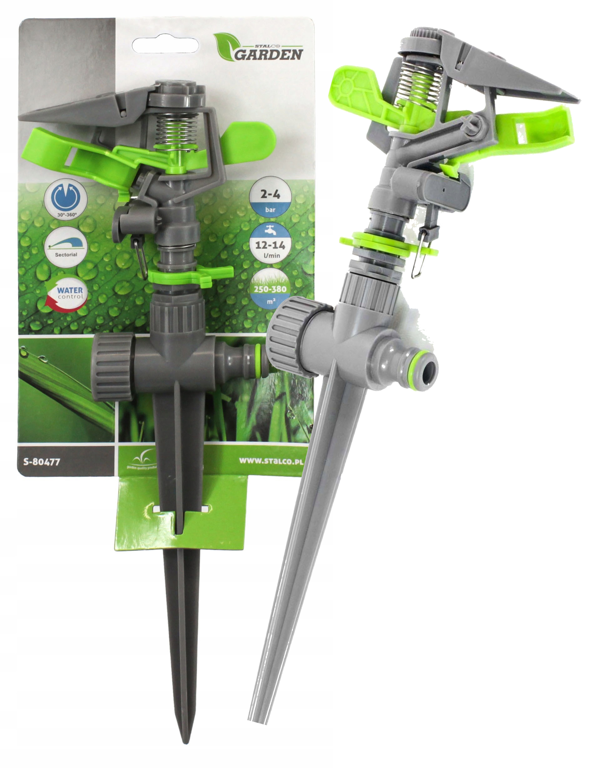 

Zraszacz obrotowy pulsacyjny S-80477 Stalco