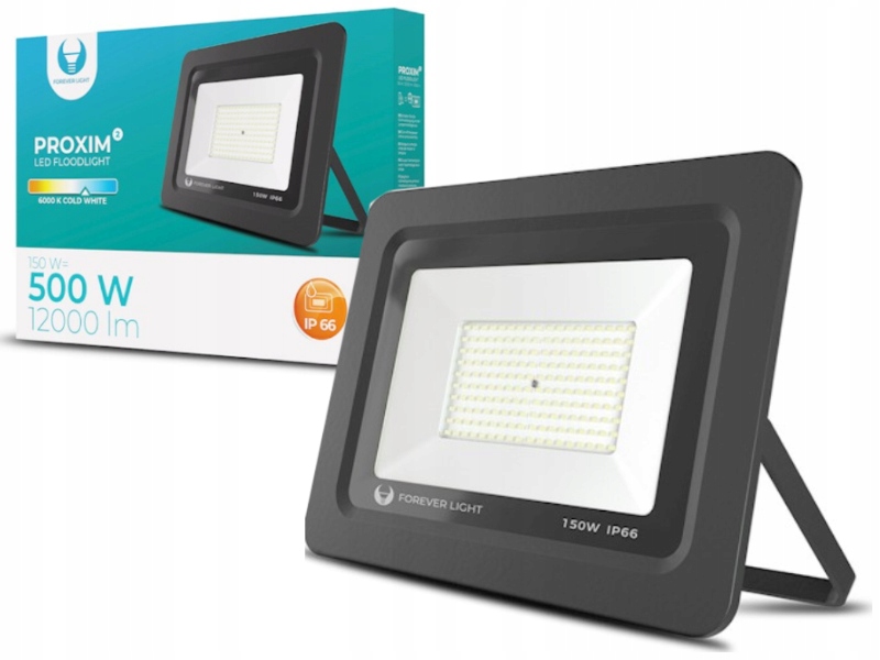 Venkovní lampa Vodotěsná Halogen Led 150W IP65