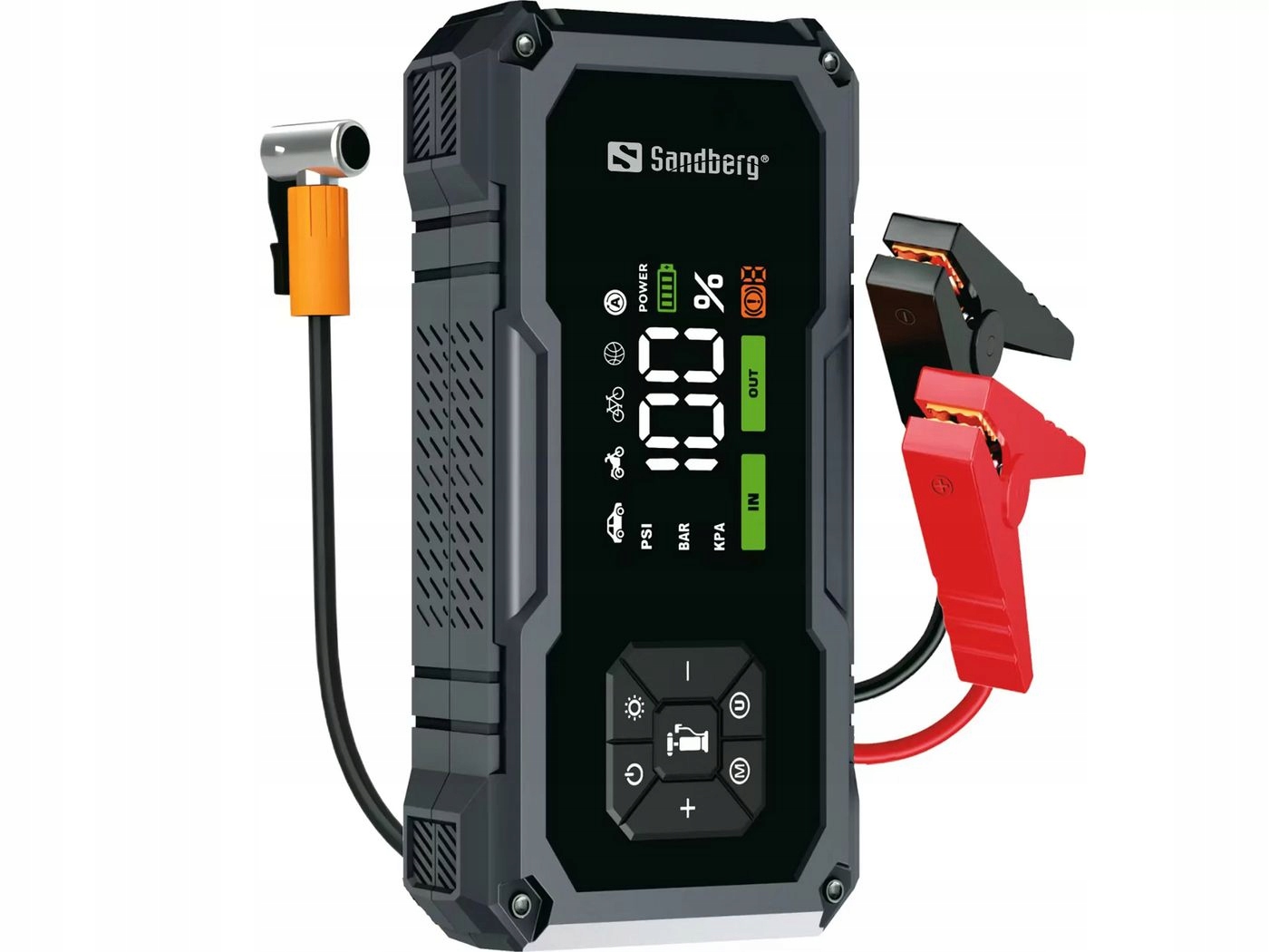 Sandberg Štartovací zdroj do auta s hustilkou pneumatík 10000