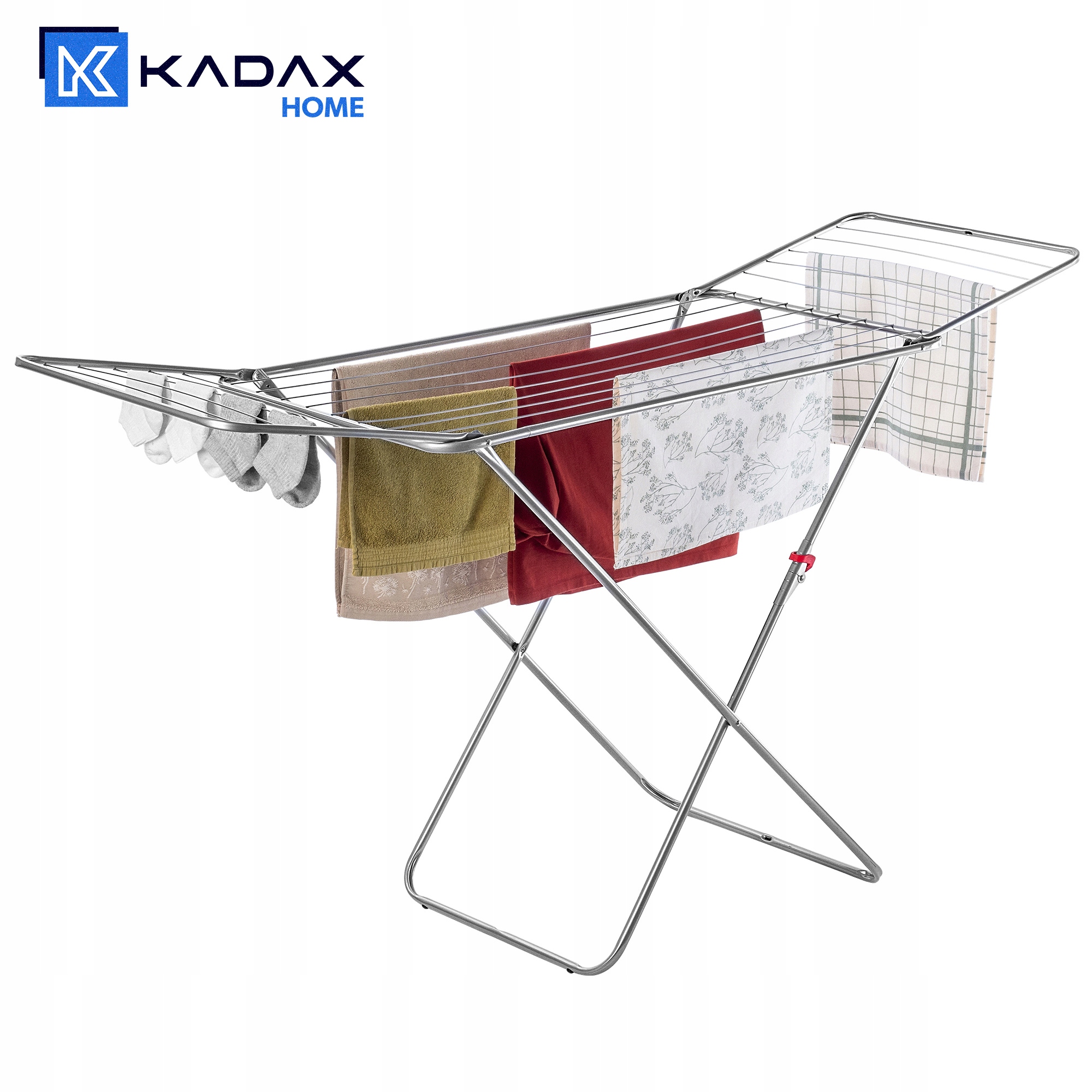 SUSZARKA NA PRANIE STOJĄCA STABILNA 18m DO UBRAŃ SKŁADANA NA BIELIZNĘ DUŻA Model suszarka na pranie ubrania bieliznę balkonowa
