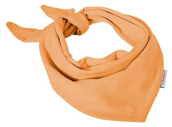 

Chusta apaszka dziecięca morelowa jersey 2 szt
