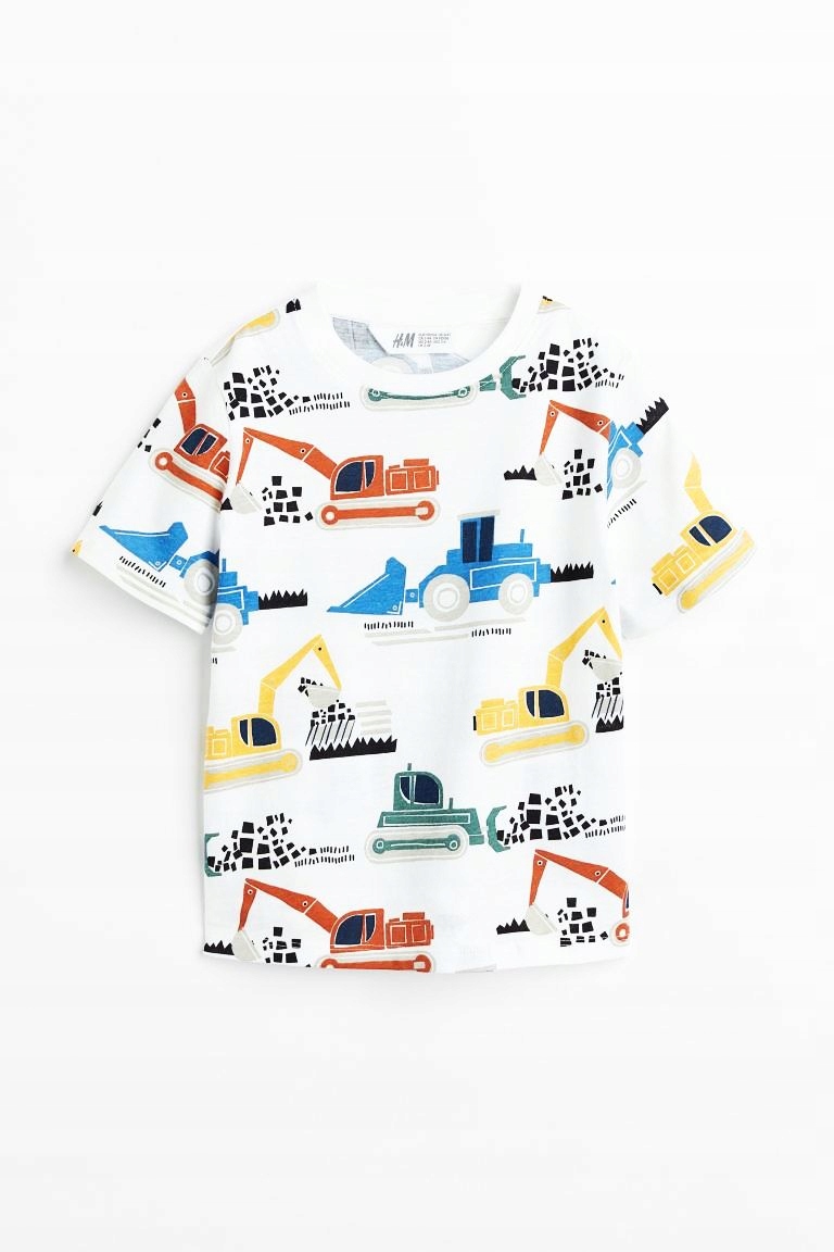

Nowa H&m bluzeczka t-shirt Koparki 98/104