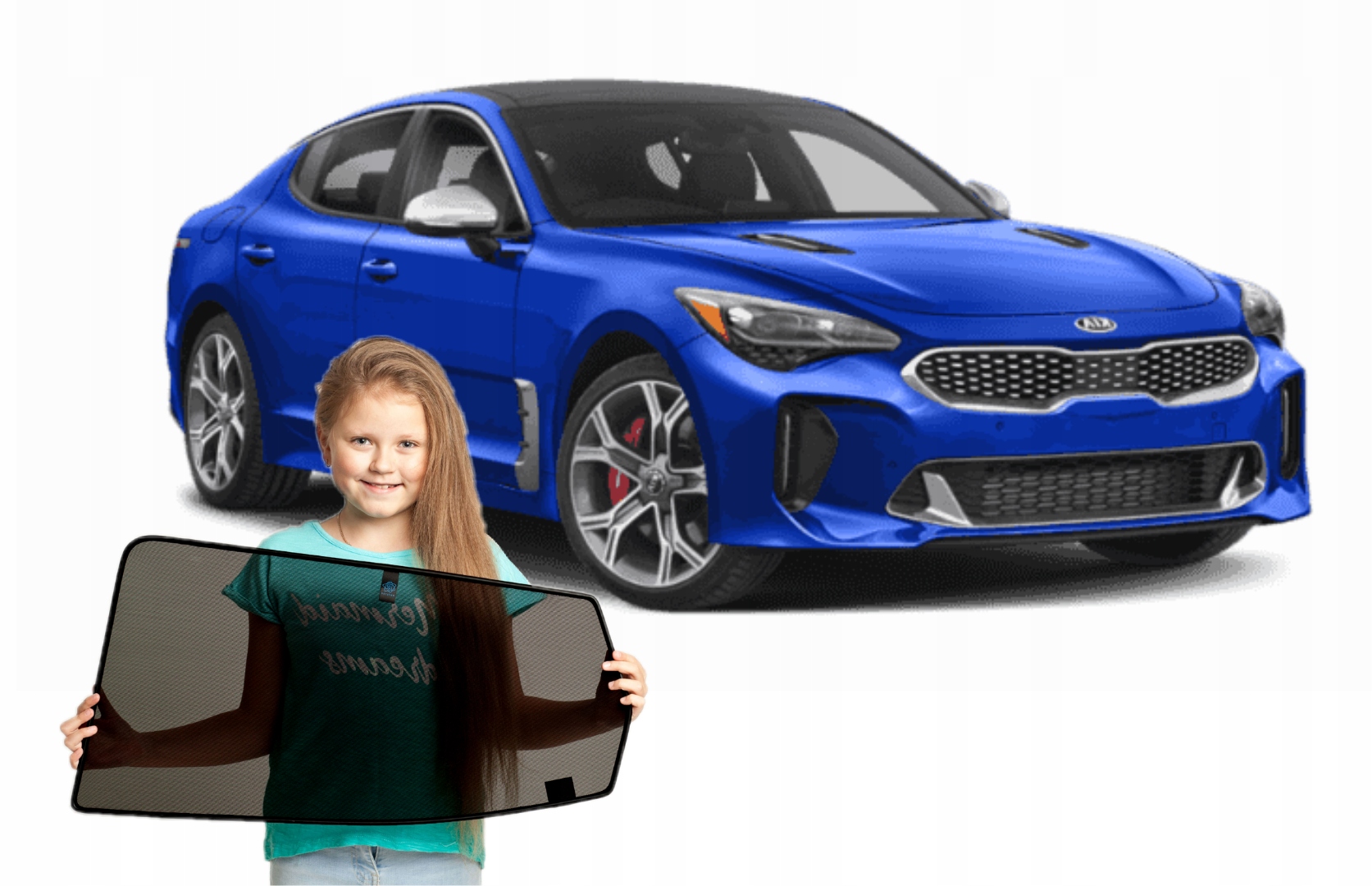 ШТОРЫ НА МАГНИТАХ KIA STINGER С 2017 ГОДА