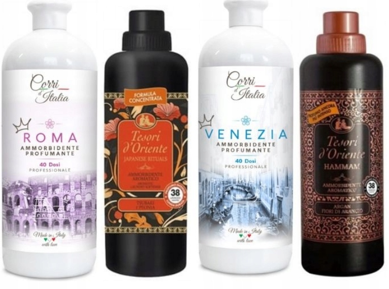 Sada Výjimečných oplachovacích kapalin Corri a Tesori RJVzH