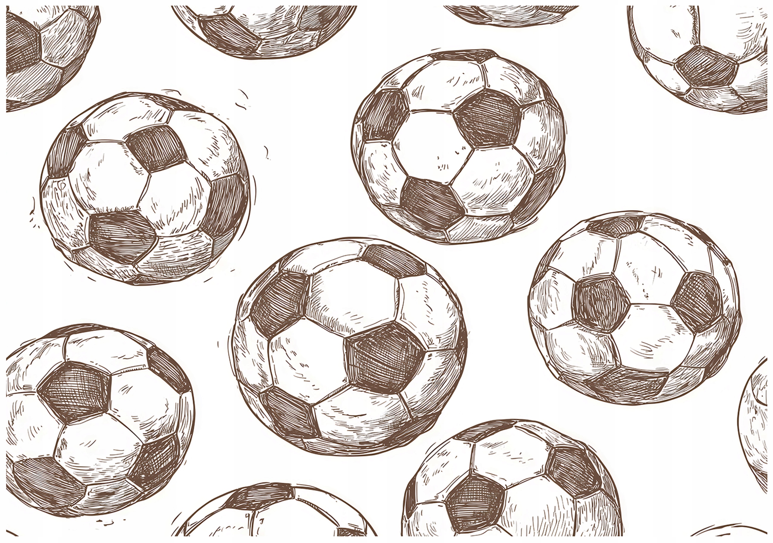 Fototapeta Pre Deti Chlapca Futbalová Béžová Detská Tapeta 350x250