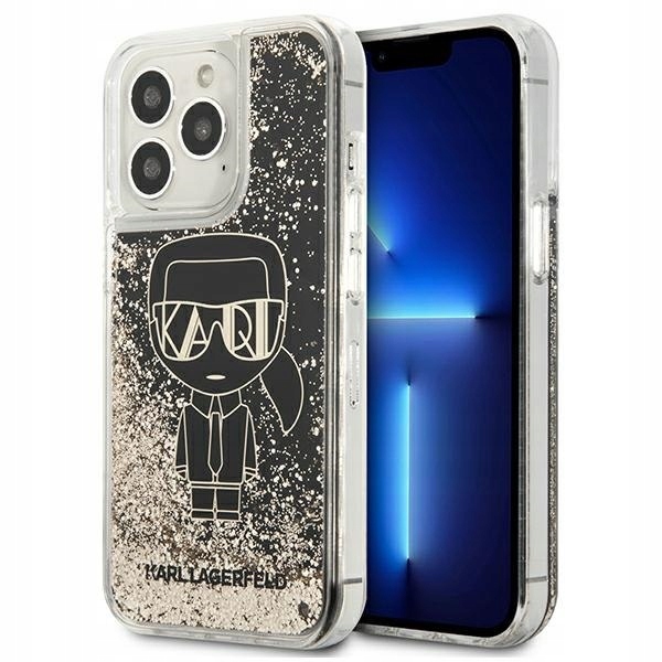Karl Lagerfeld Liquid Glitter Gatsby Etui iPhone 13 Pro