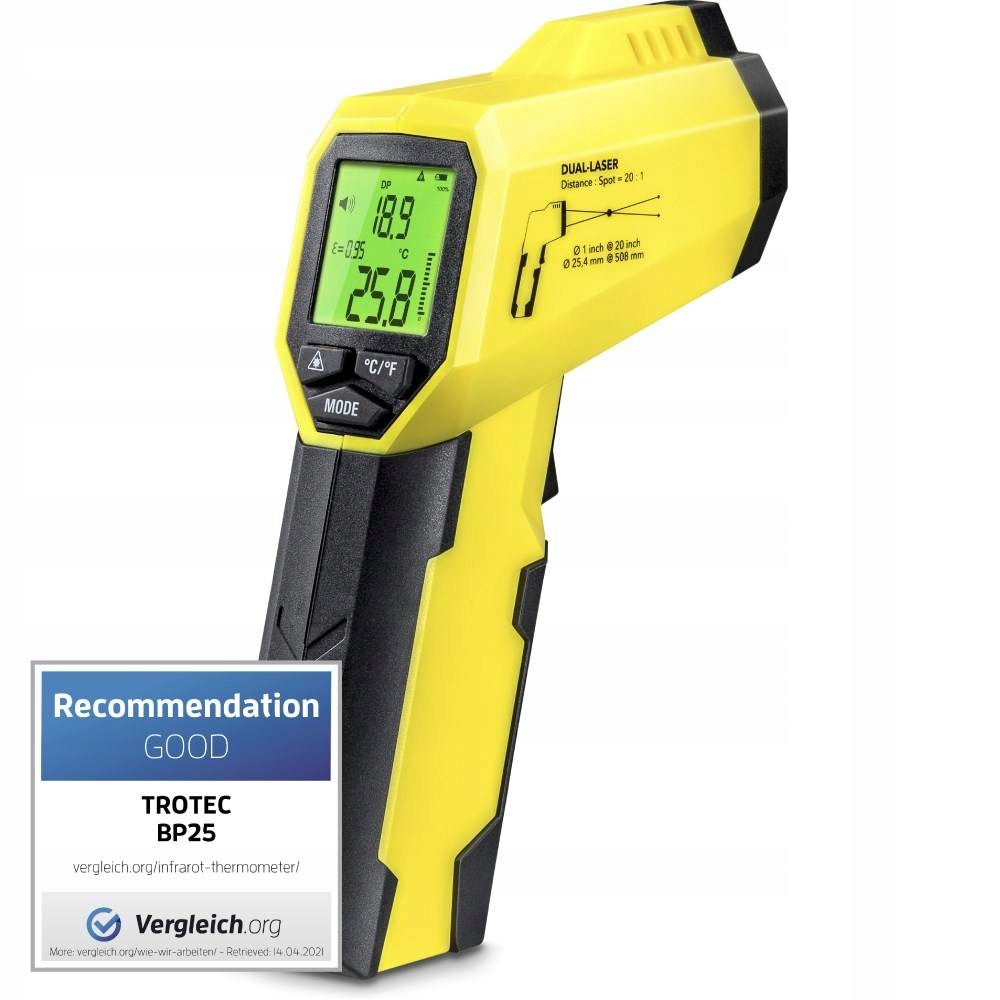TROTEC Pirometr skaner punktu rosy BP25 260 Producent code BP25