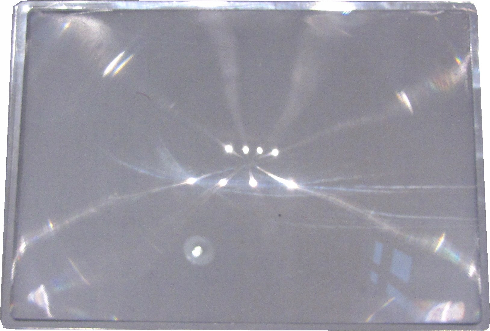 LUPA KIESZONKOWA SOCZEWKA FRESNELA 9x13cm 0854 Marka inna