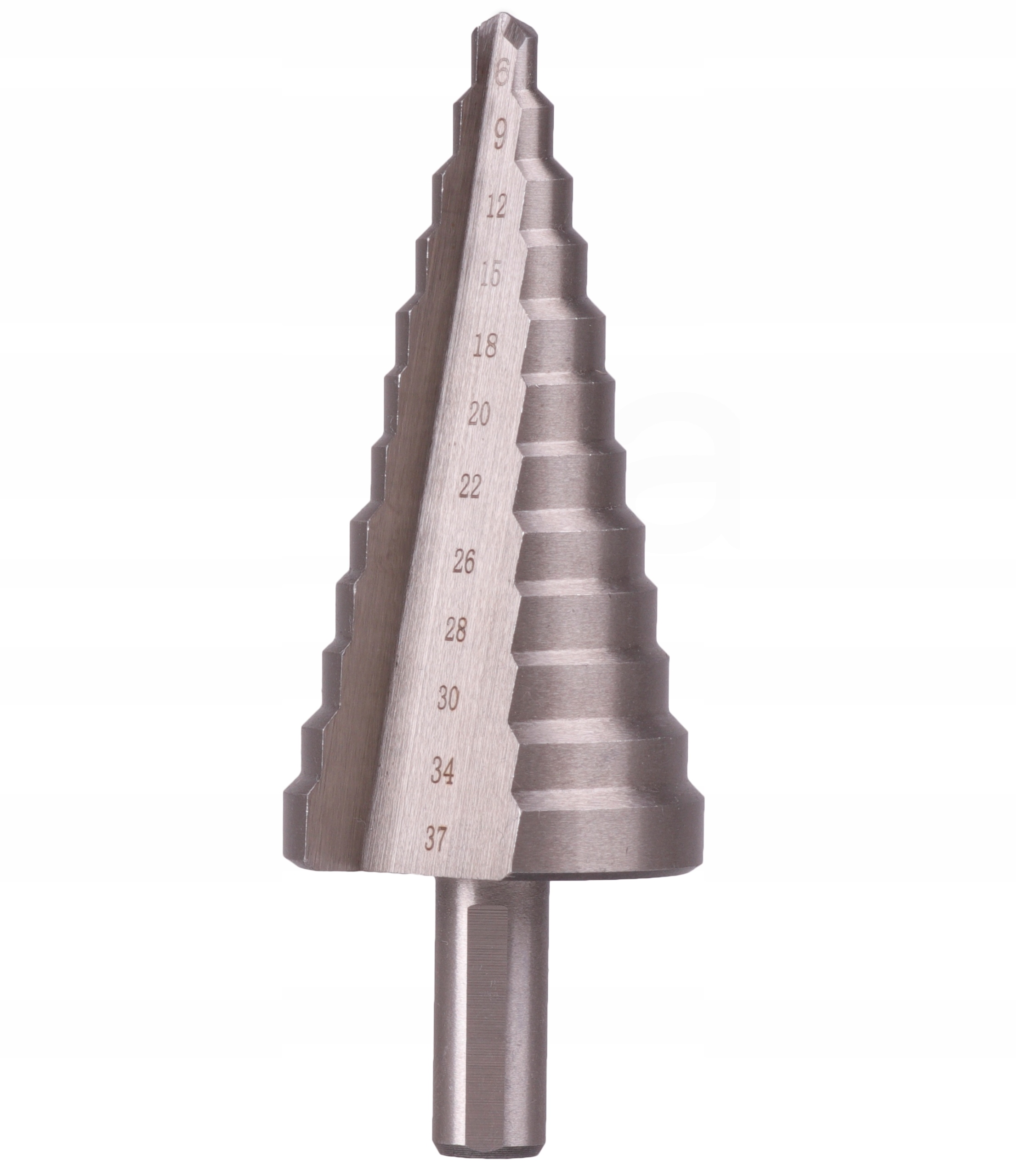 

Wiertło Stożkowe Stopniowe Choinkowe Metalu 6-37mm
