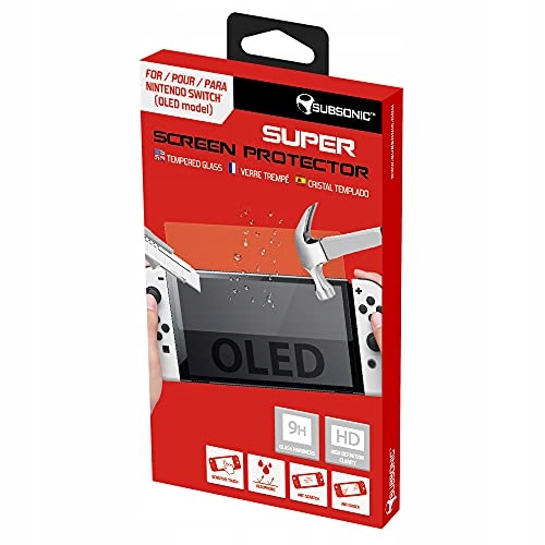 Subsonic - Tempered glass screen protector for Nintendo Switch OLED - Ultra