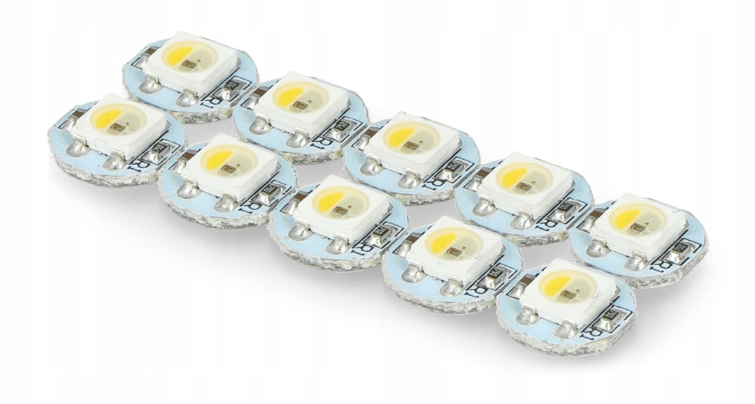 NeoPixel RGBW Mini Button PCB adresowane diody LED Symbol SK6812