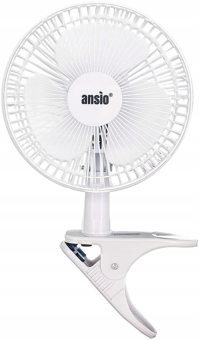 Wentylator stołowy Ansio clip fan 1015 biały