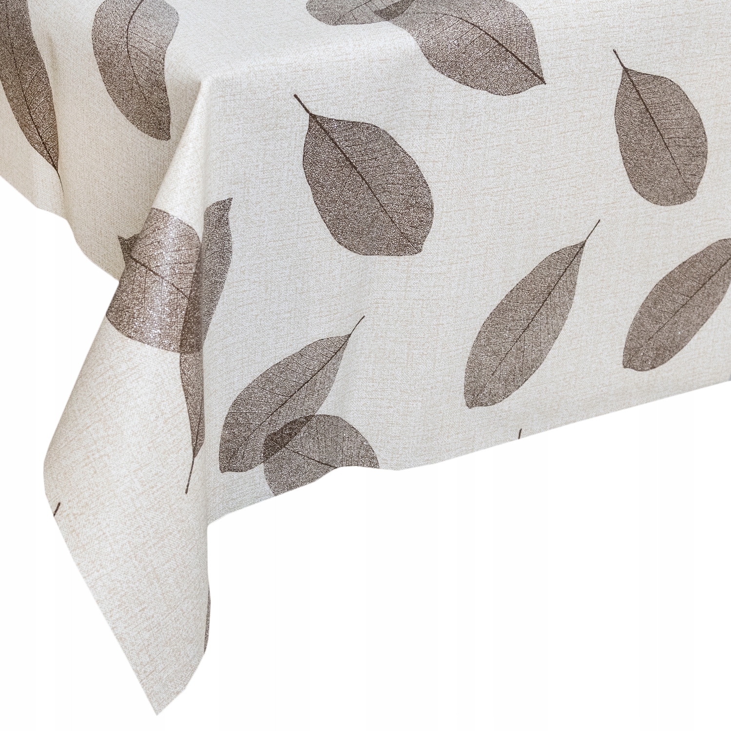 GRUBA CERATA Z METRA NA WŁÓKNINIE BŁYSZCZĄCA OBRUS