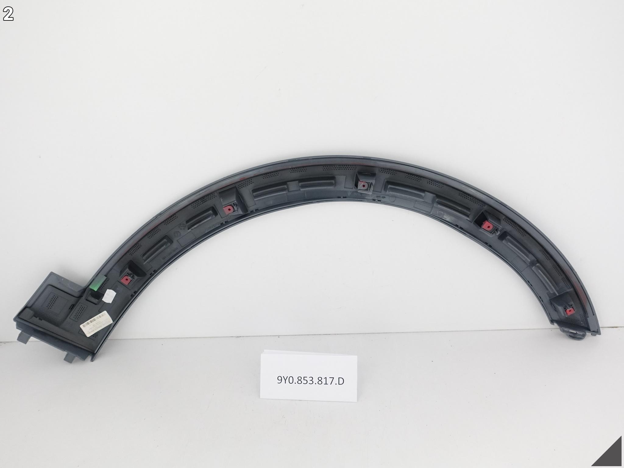 PORSCHE CAYENNE III GTS E3 9Y0 18- moulding for fender left front M7K
