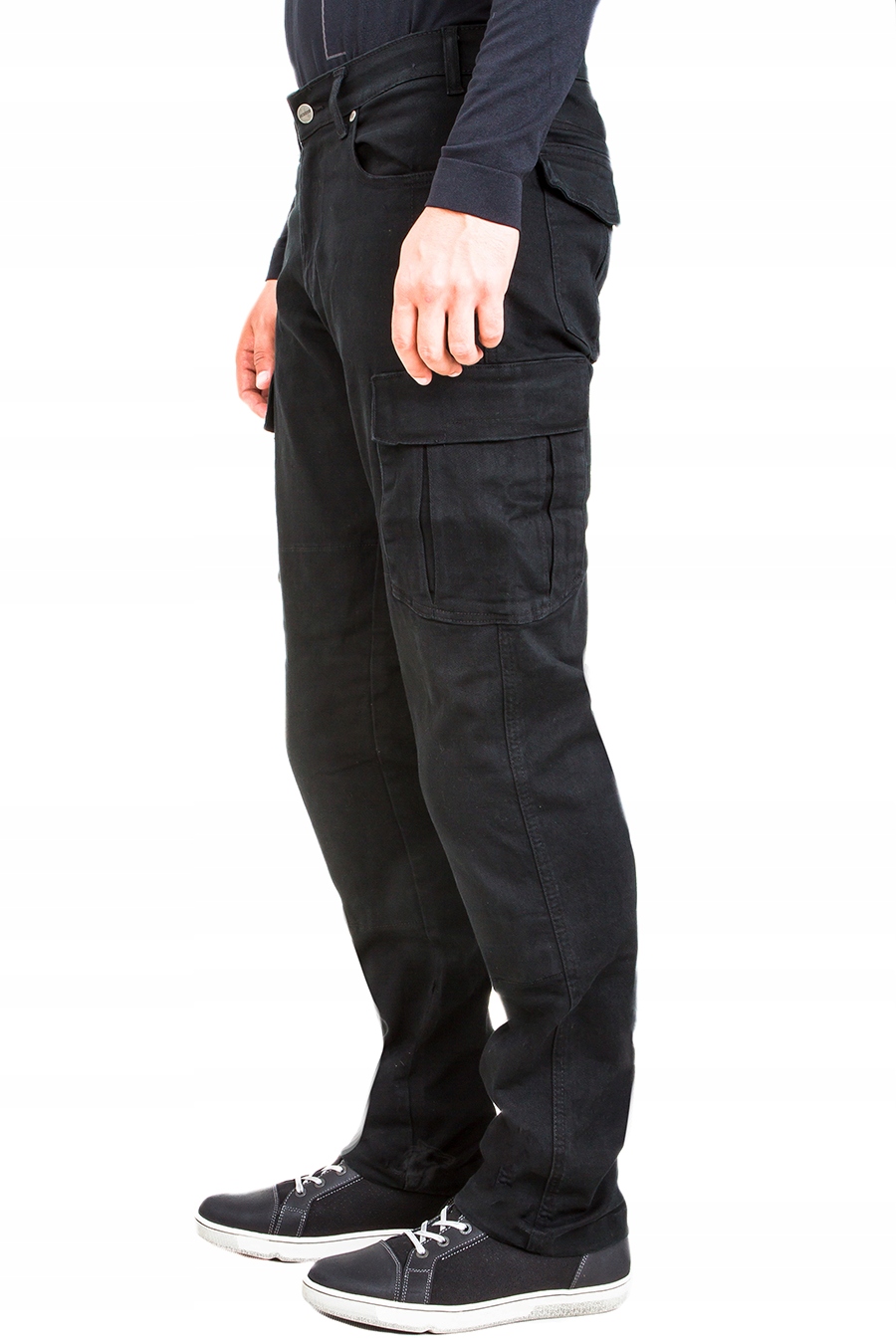 SPODNIE JEANS OZONE SHADOW II BLACK W32L34 Materiał jeans