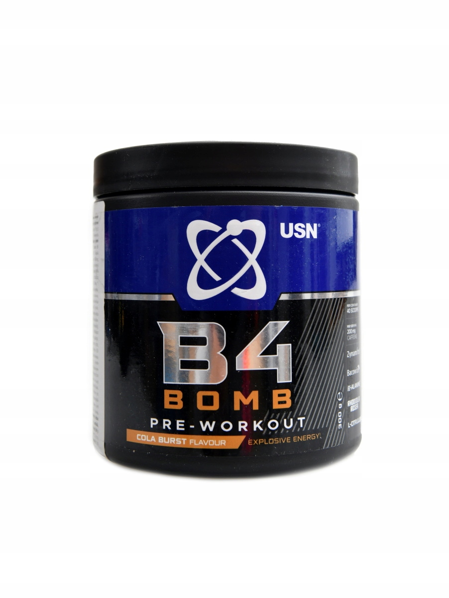Usn B4 bomb extreme preworkout 300 g gummy cola bottles