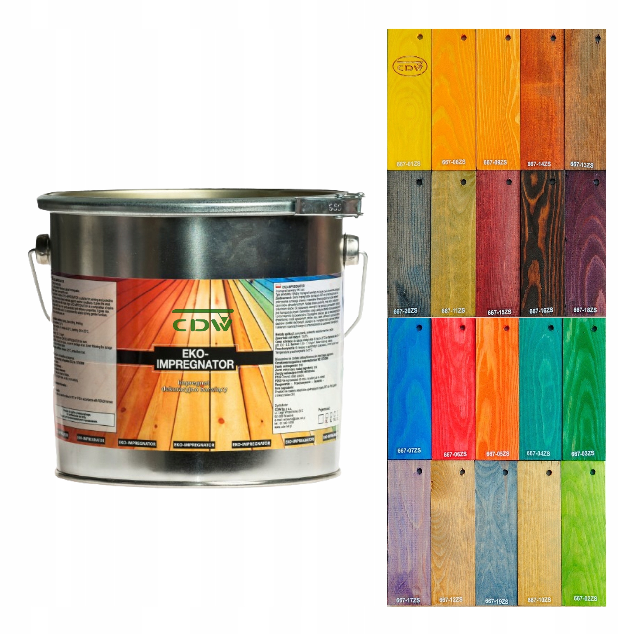 Impregnat Do Drewna 3l Eko Impregnator Profesjonalny Żywe