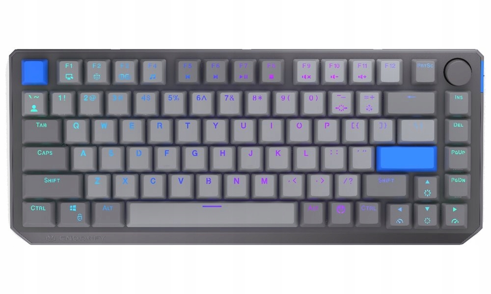 Endorfy mechanická klávesnice Thock V2 75% bezdrátová Argb yellow sw
