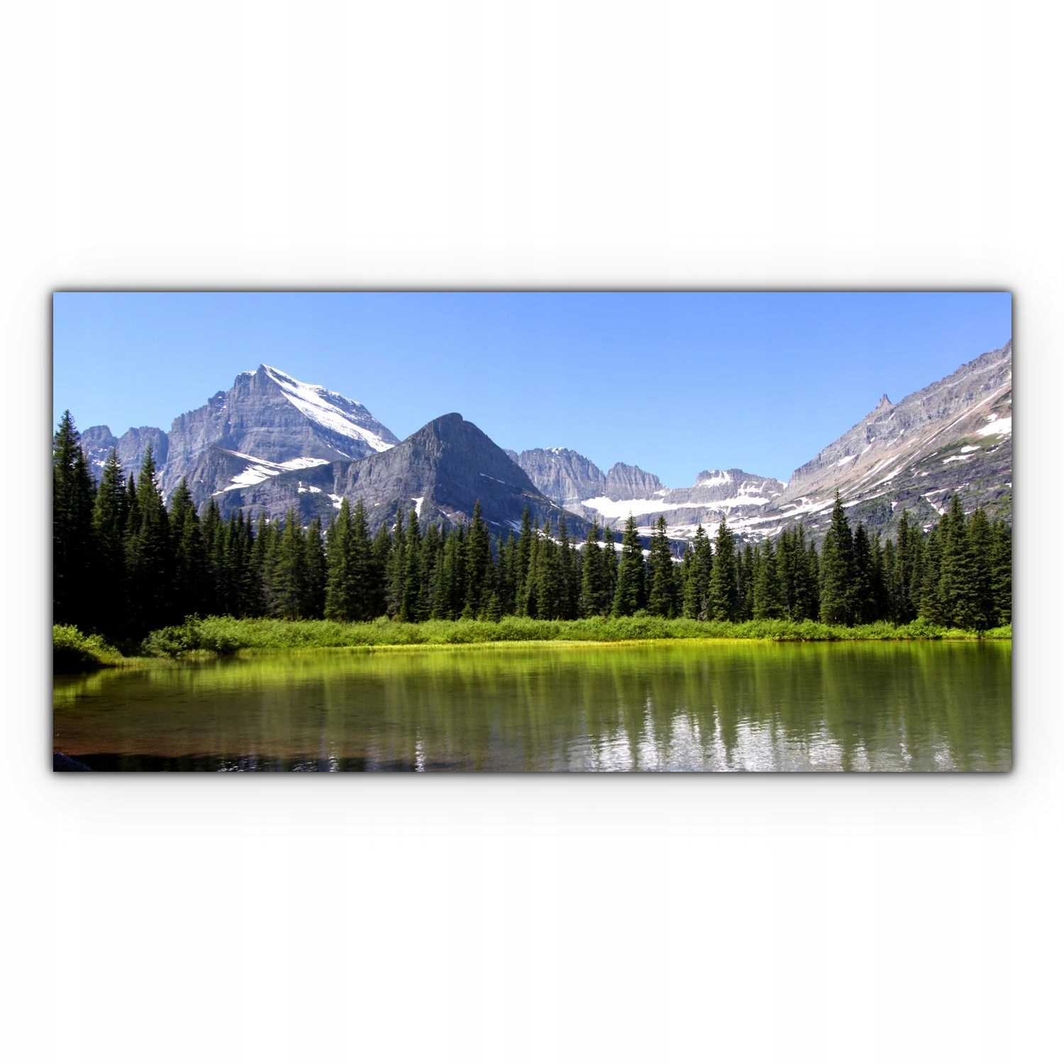 

Obraz na płótnie z foto 120x60 Jezioro Góry Natura