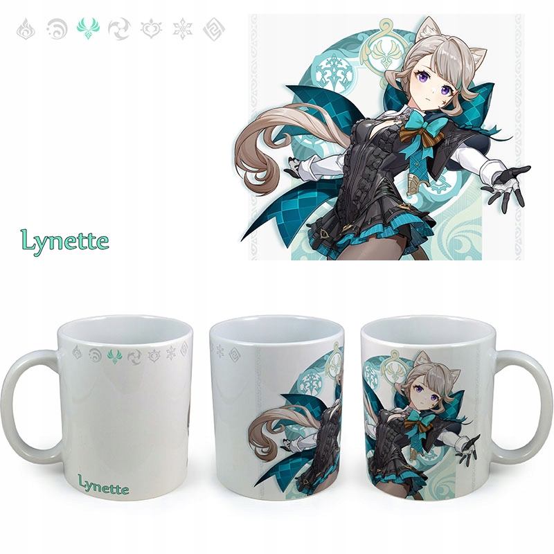 Kubek Genshin Impact Lynette Pojemność 330 ml