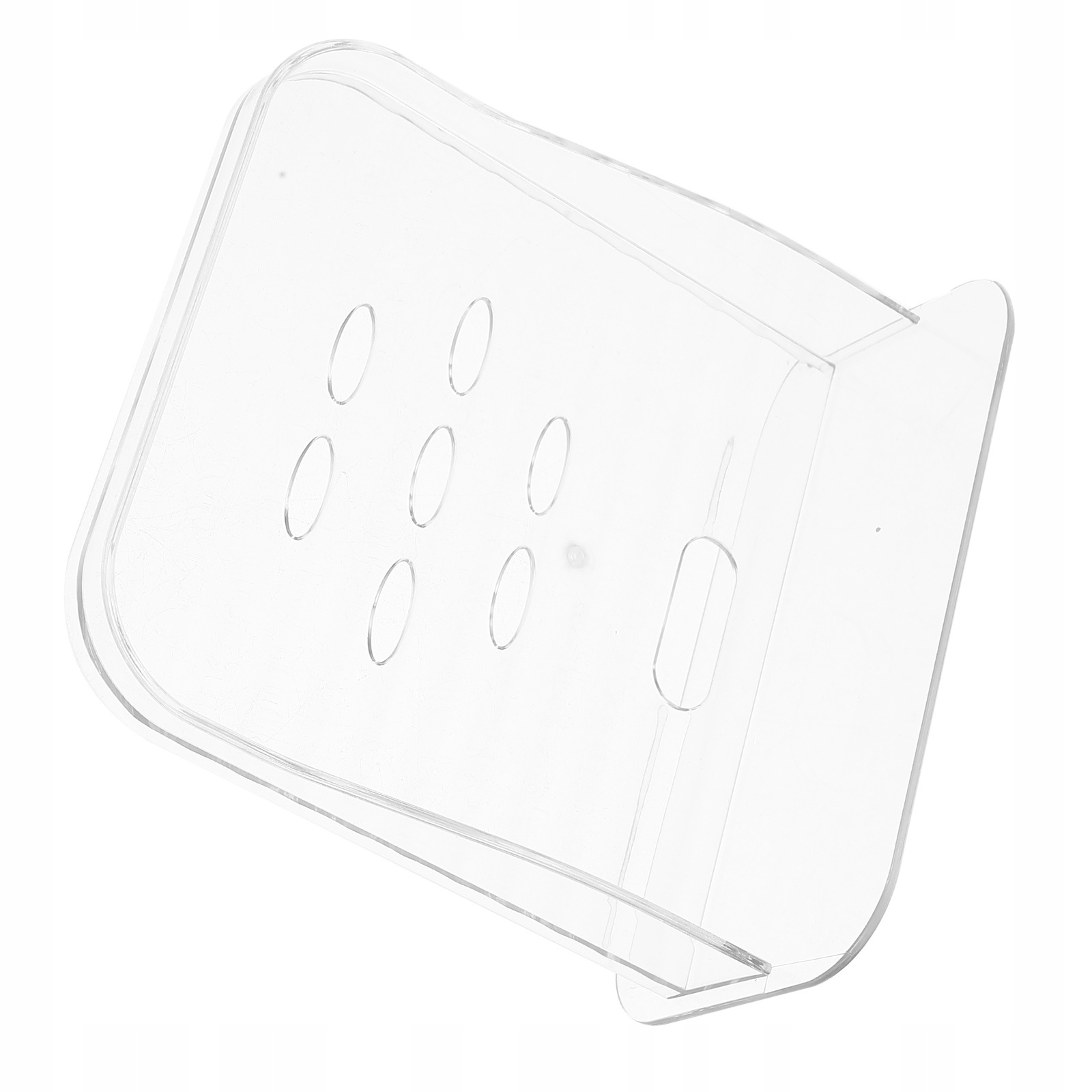 PRZEZROCZYSTA PÓŁKA SAMOPRZYLEPNA DO KAMER BEZPIECZEŃSTWA I GŁOŚNIKÓW