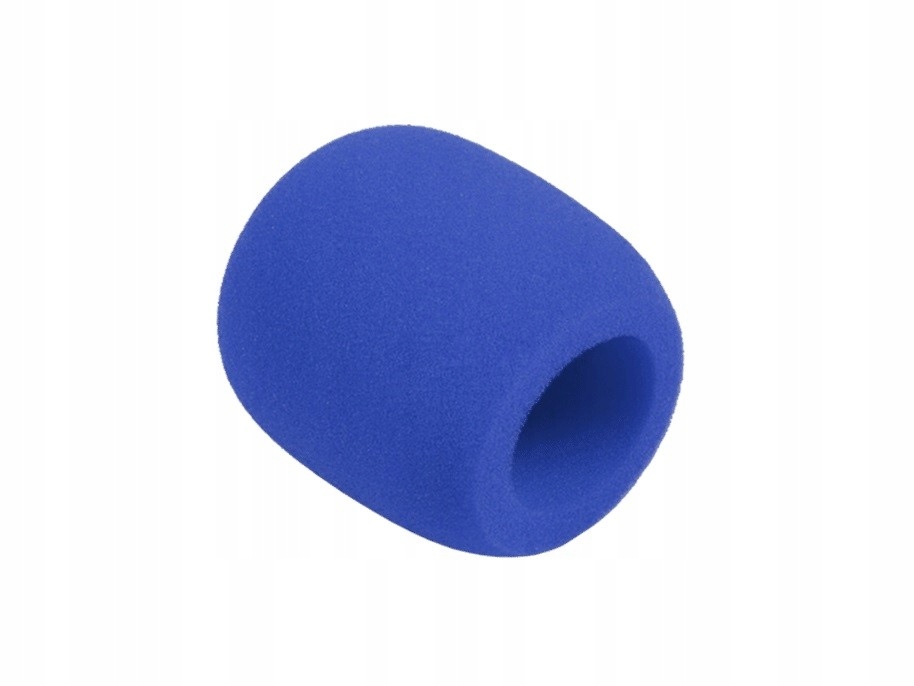 GĄBKA MIKROFONOWA DUŻA NIEBIESKA