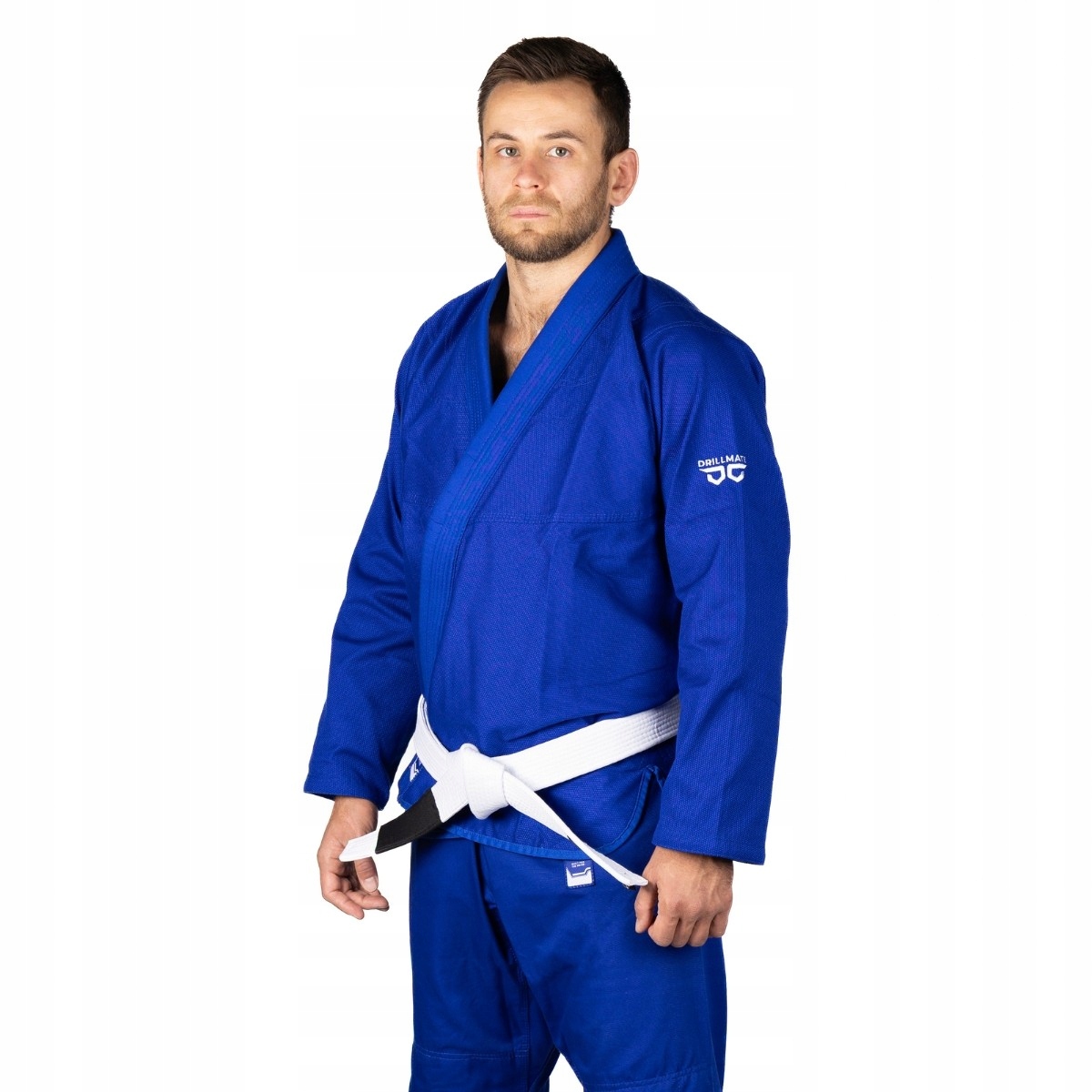 Drillmate Kimono/Gi Core Mate Modrá bílý pásek v sadě A5