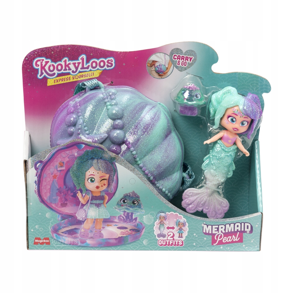 KOOKYLOOS MERMAID PEARL-LALECZKA KOOKYLOOS SYRENKA