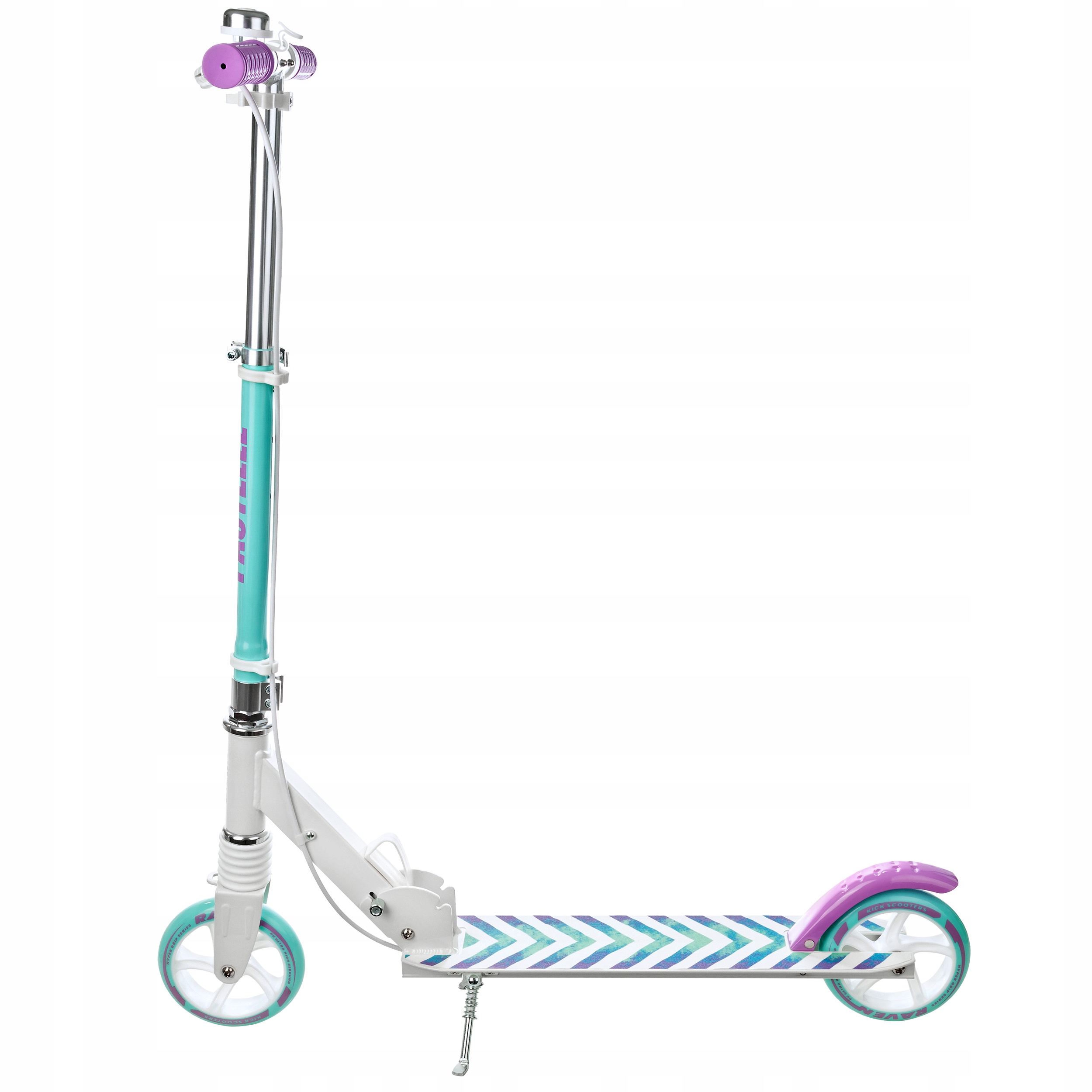 Hulajnoga Raven Pastelle 145mm amortyzacja hamulec dzwonek