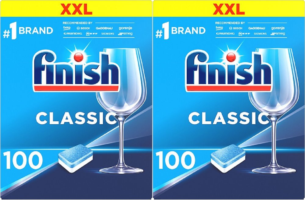 

Tabletki do zmywarek Finish Classic 100 szt x2