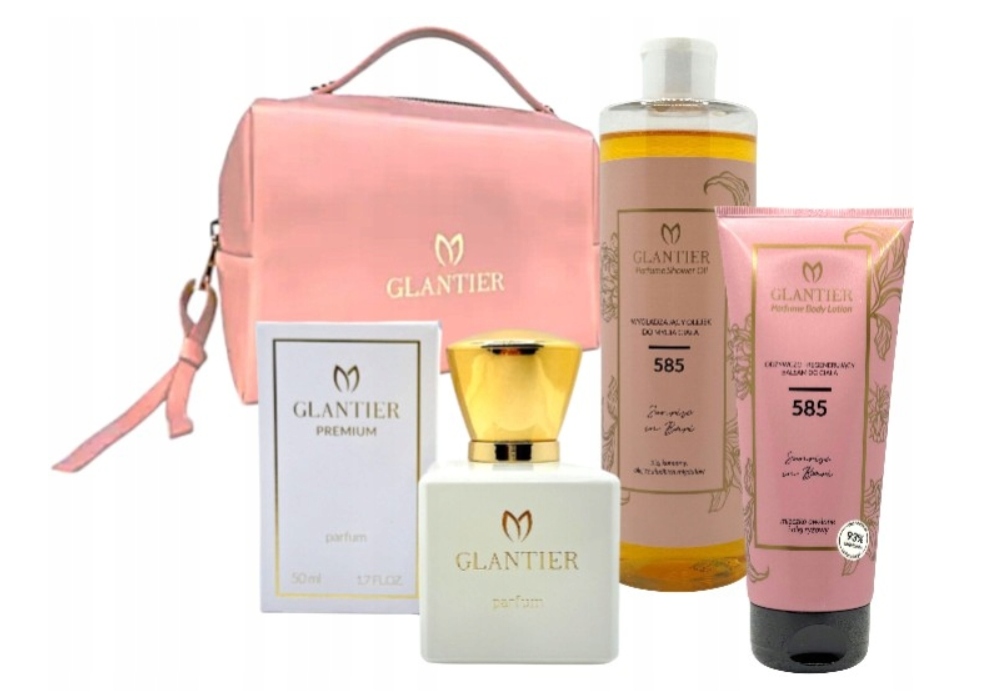 Glantier Sada s kosmetikou pro ni 585: Parfém Prémiový balzámový olej