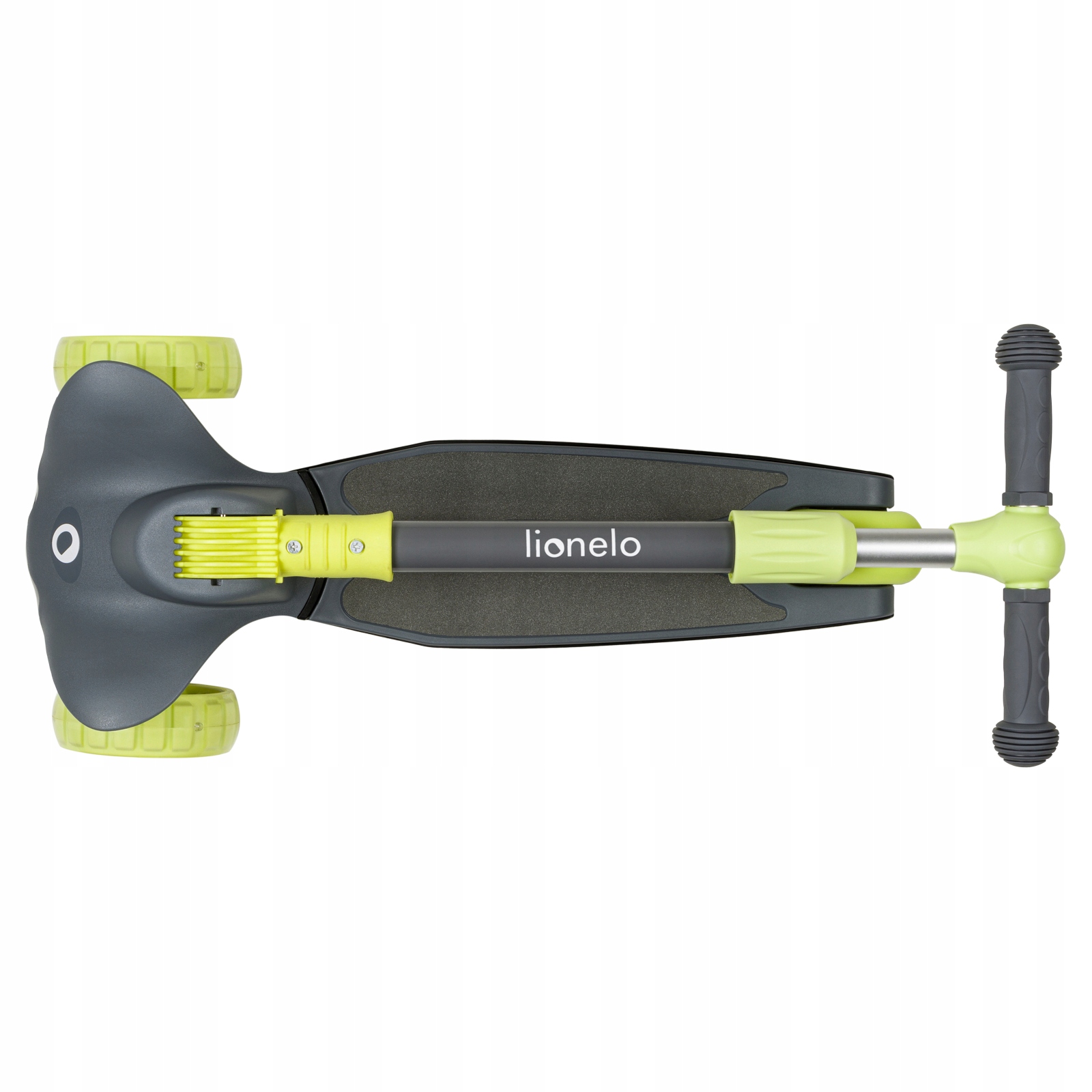 LIONELO TIMMY HULAJNOGA BALANSOWA TRÓJKOŁOWA ŚWIECĄCY PODEST LED GREEN 50kg Długość podestu 29 cm