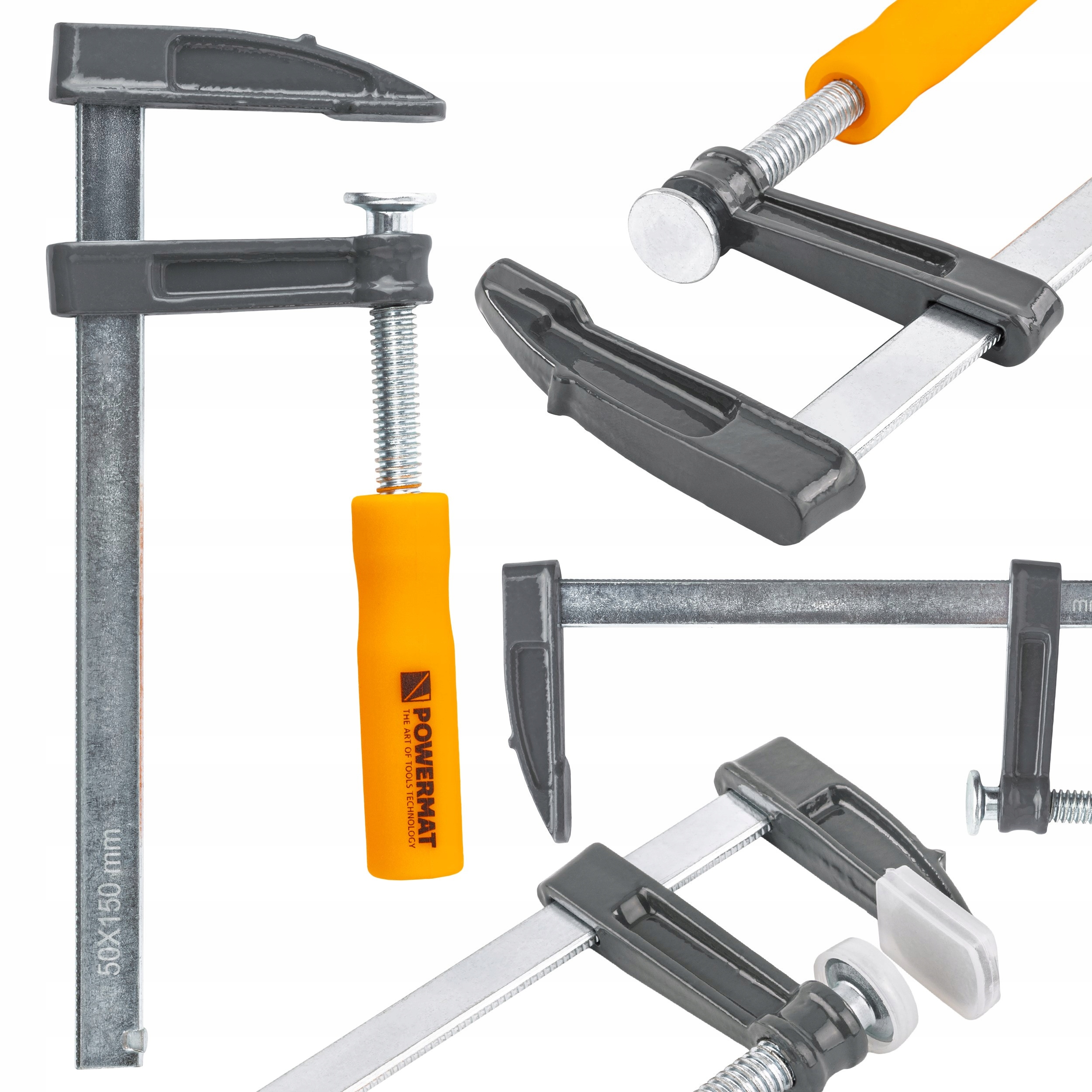 Ścisk stolarski Powermat 150 x 50 mm