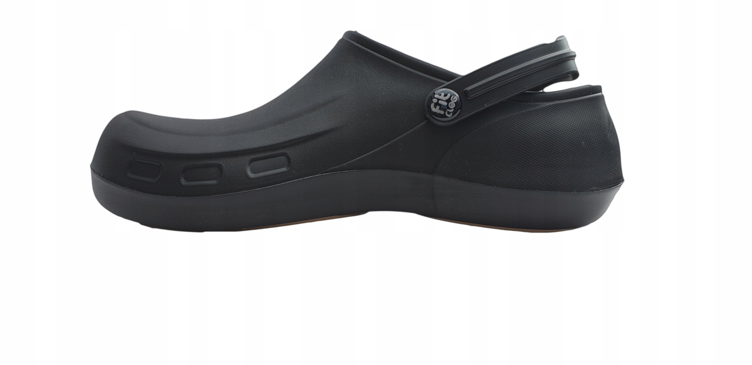 

Klapki Fitclog Czarny Chodaki Męski Na Basen Eva