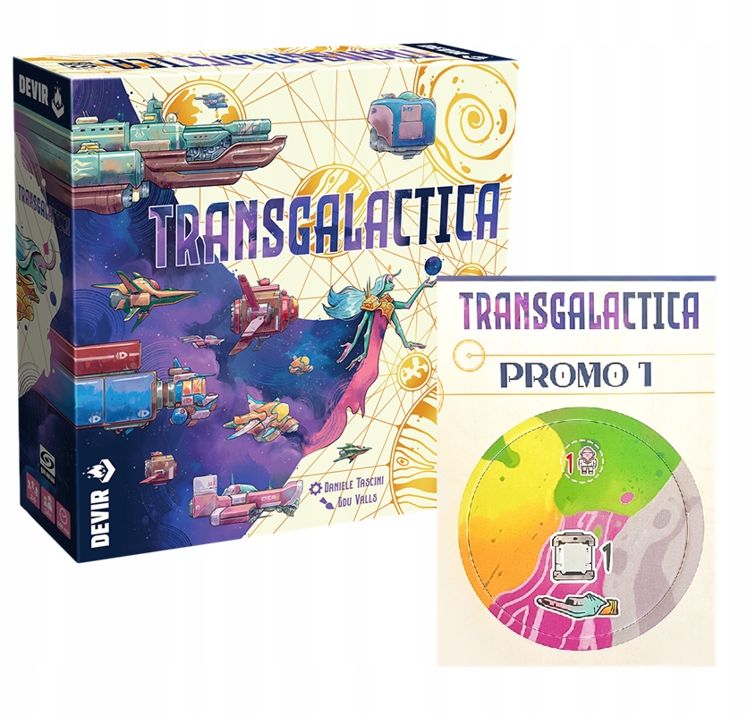 Gra planszowa Transgalactica Galakta