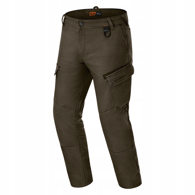 Motocyklové džínsy Shima Recon Green zelená Cordura monolayer+ Darčeky