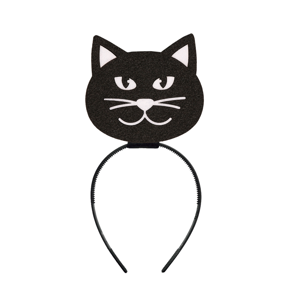 OPASKA KOTEK STRÓJ KOT ZESTAW MRUCZEK PRZEBRANIE STRÓJ KOTKA FILCOWA CZARNA