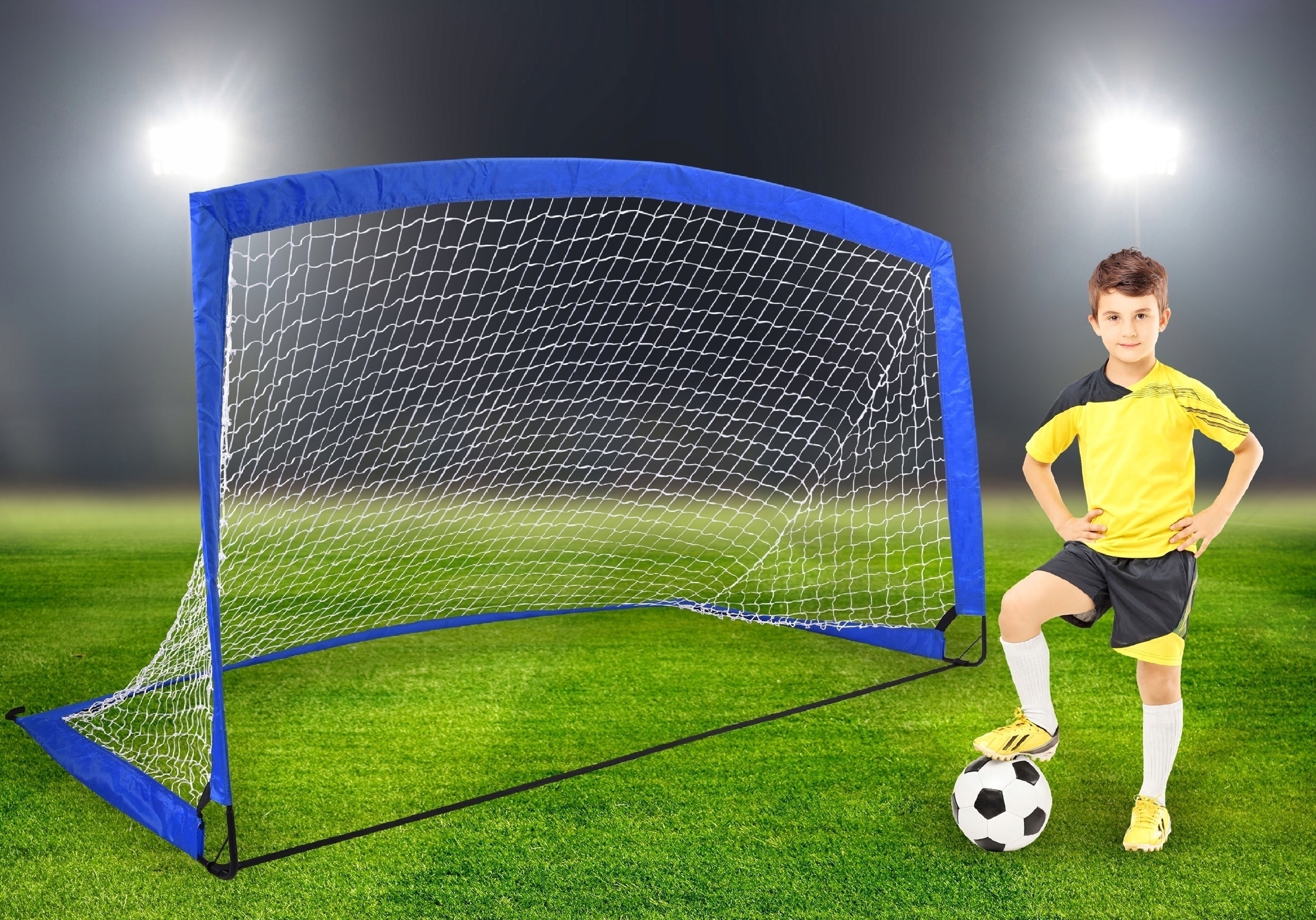 BRAMKA PIŁKARSKA TRENINGOWA SKŁADANA TORBA 270 cm Marka Gockowiak