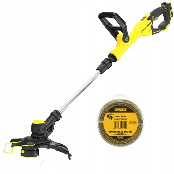 Strunová kosačka 18V Stanley s cievkou 2 mm x 15 m Dewalt