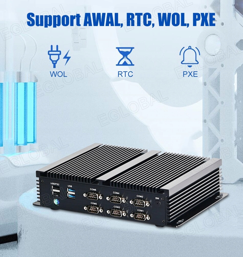 Przemysłowy mini PC/HTPC i7-8550U 16/128 Intel WIN Typ dysku twardego SSD
