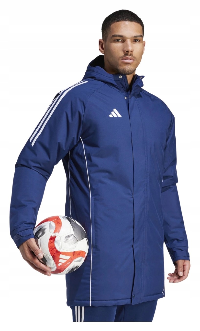 Bunda Adidas Teamwear Tiro 24 Stadium Parka modrá IR9495 vel. S