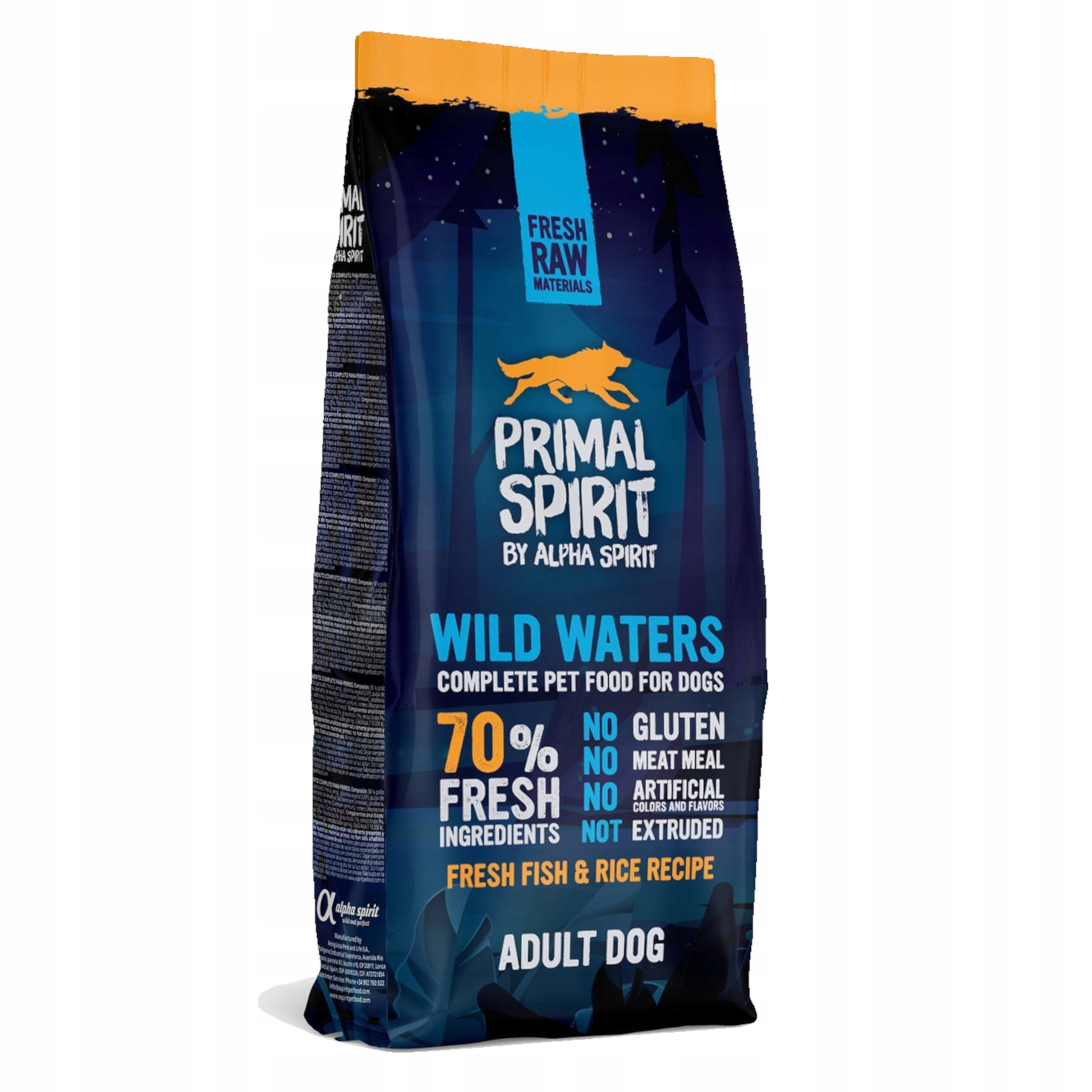 Levně Primal Spirit 70% Wild Waters 12kg