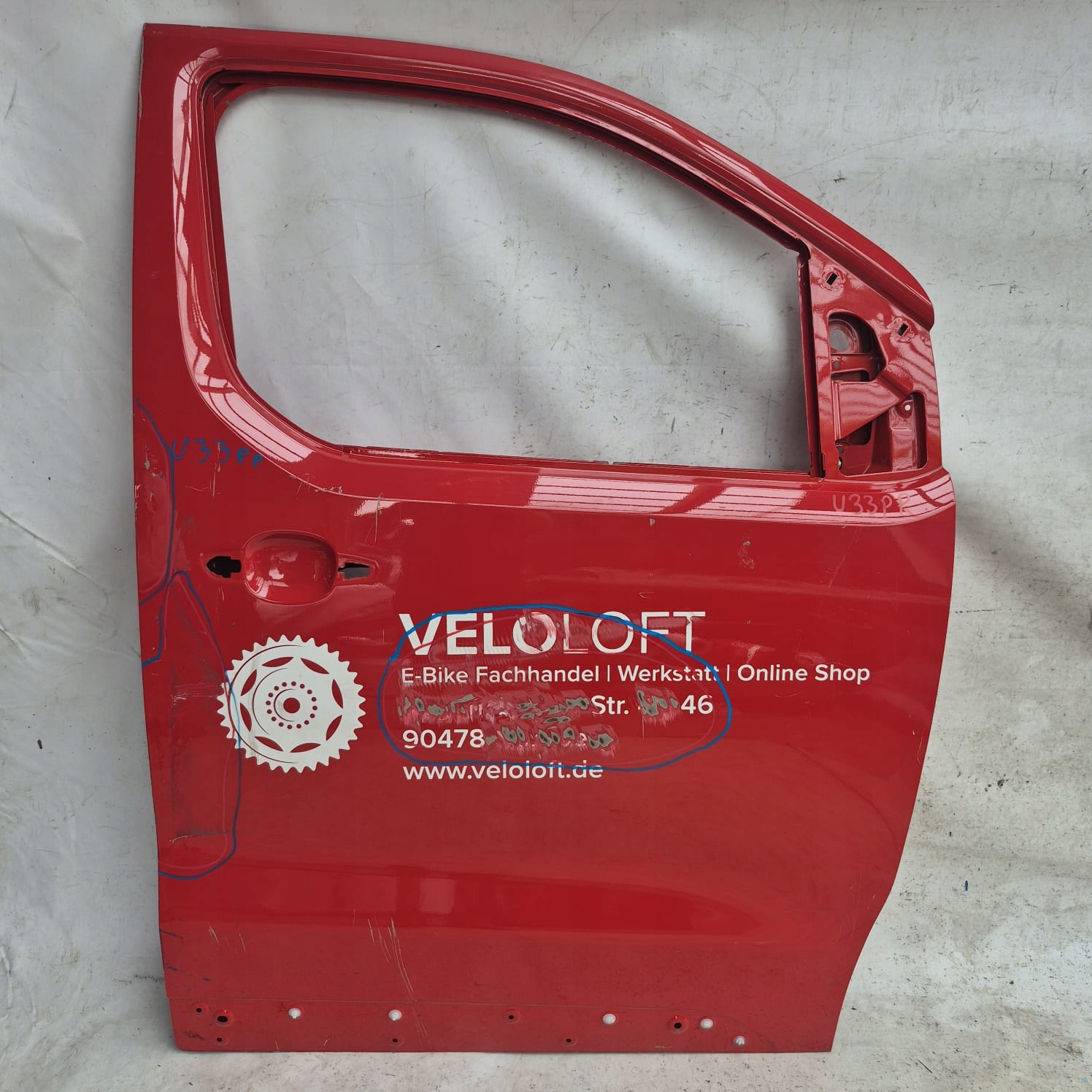 TOYOTA PROACE II 2 CITROEN JUMPY III 3 16-> door front front right