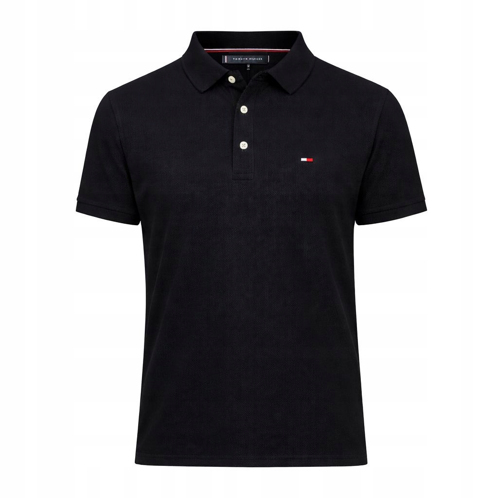 Tommy Hilfiger polokošile velikost M černá