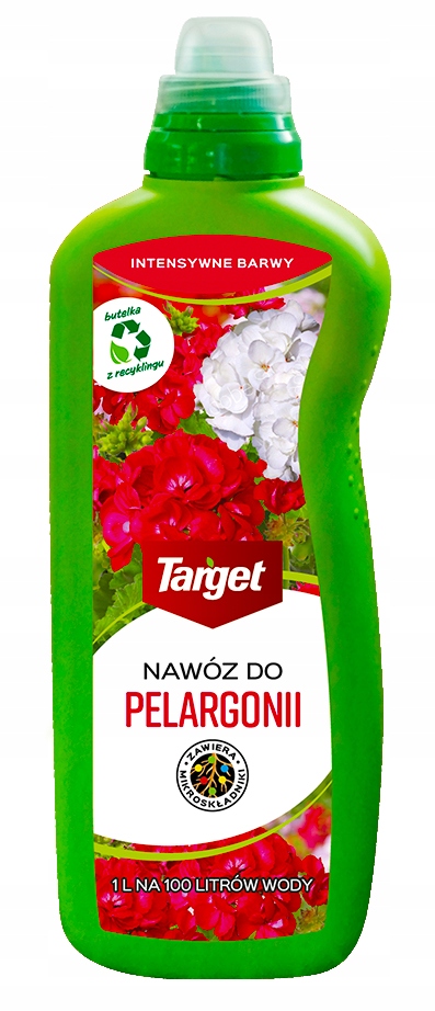 

Nawóz Do Pelargonii Intensywne Barwy 1L Target Eko